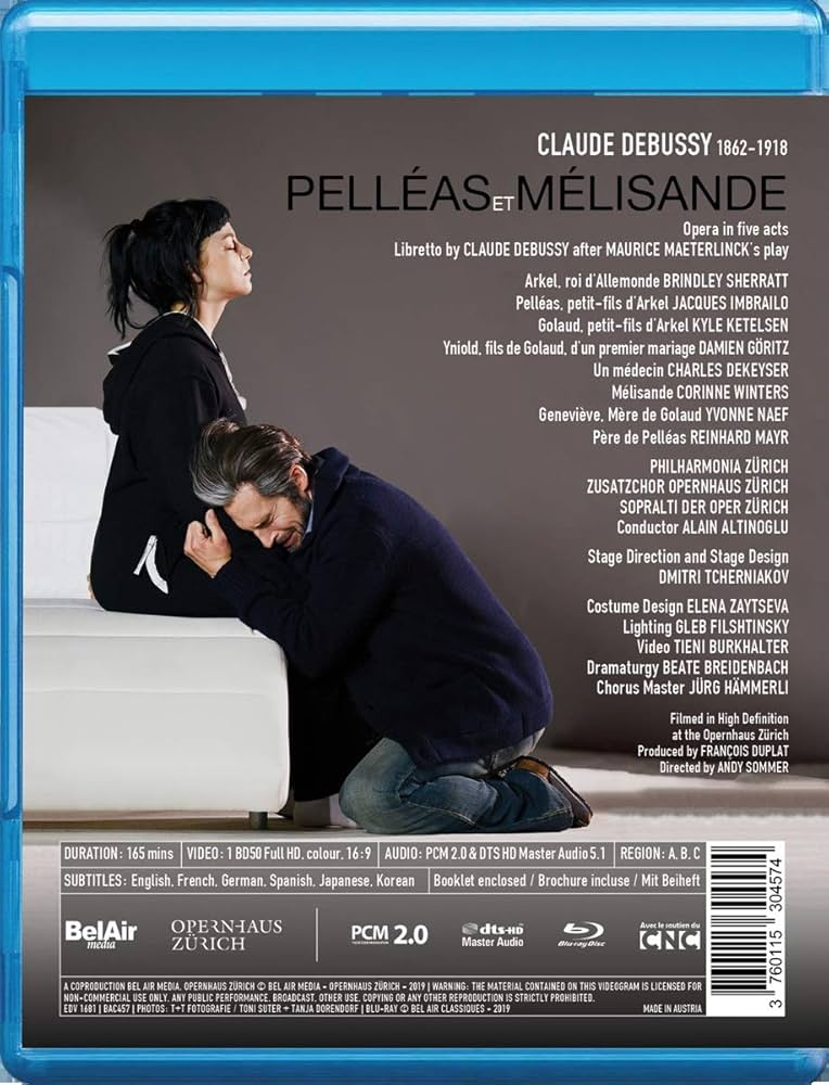 Pelléas et Mélisande [Blu-Ray]: DVD et Blu-ray : Amazon.fr